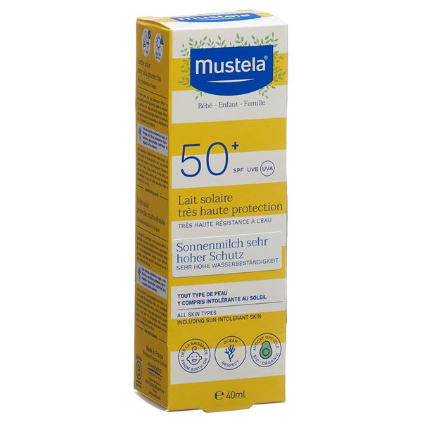 MUSTELA Sonnenschutz Sonnenmilch LSF50+ Tb 40 ml