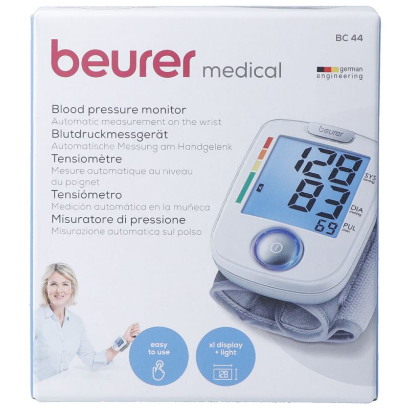 BEURER Blutdruckmessgerät Handgelenk BC 44 Easy