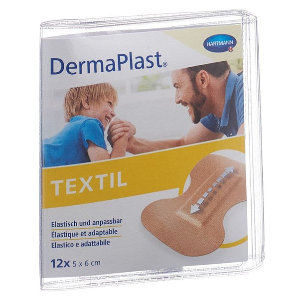 DERMAPLAST TEXTIL Fingerspitzen 5x6cm elast 12 Stk