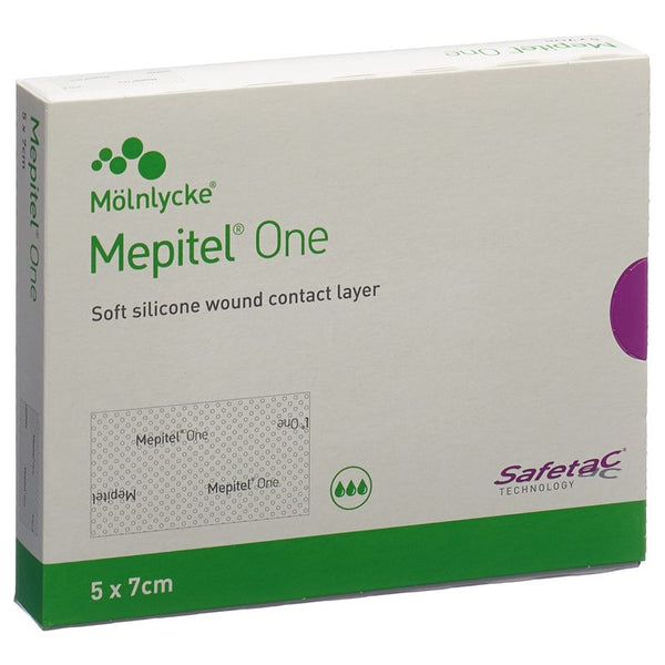 MEPITEL One Wundverband 5x7cm (neu) 5 Stk