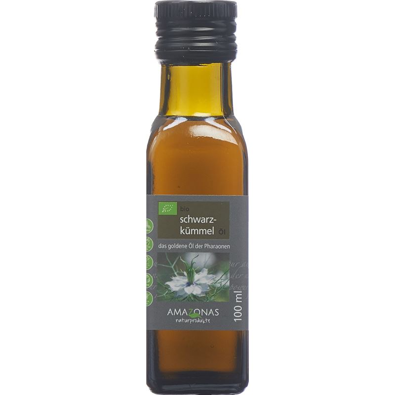 AMAZONAS schwarzkümmelöl 100 % Bio Ägypten 100 ml