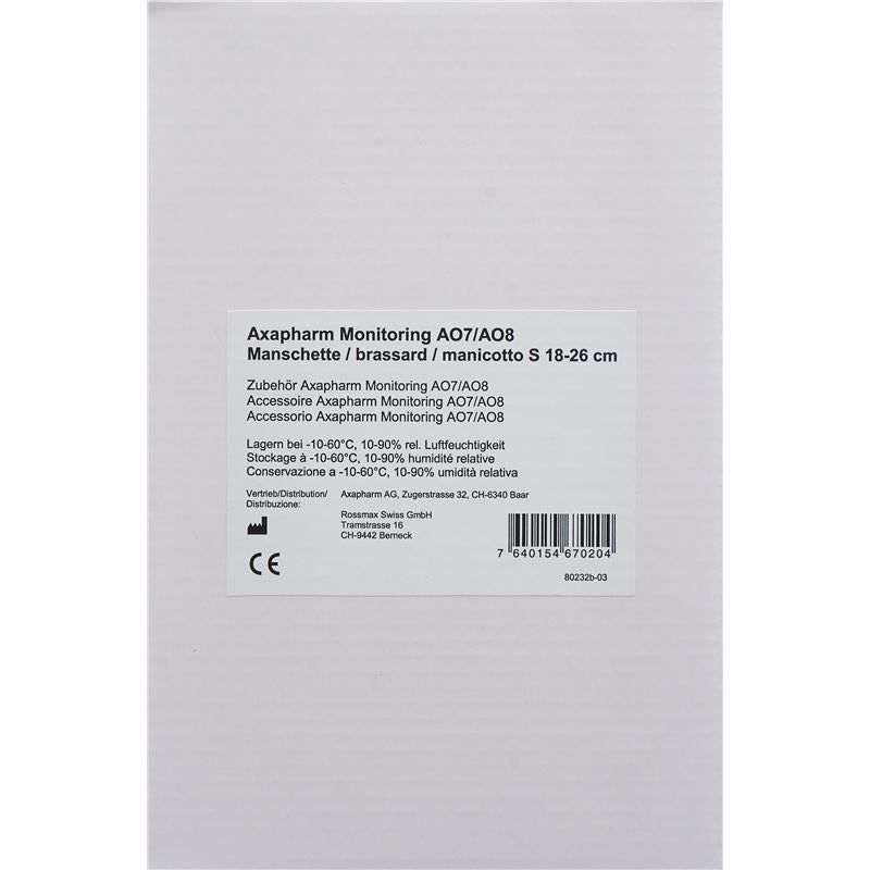 AXAPHARM AO7/AO8 Manschette S 18-26cm