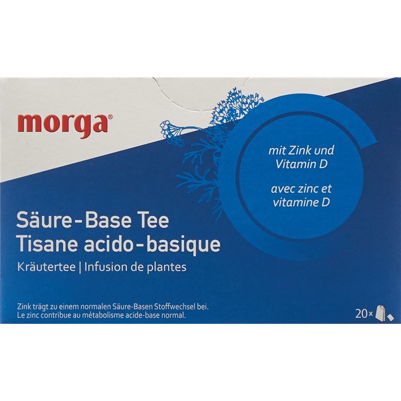 MORGA Säure-Base Tee m/H Btl 20 Stk
