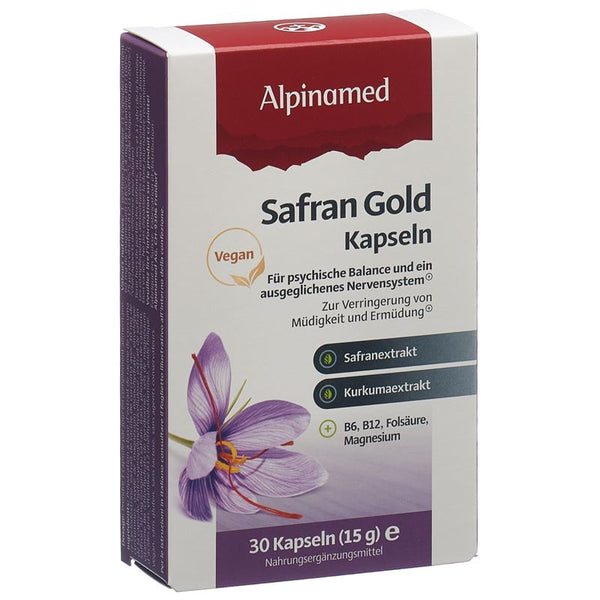 ALPINAMED Safran Gold Kaps 30 Stk
