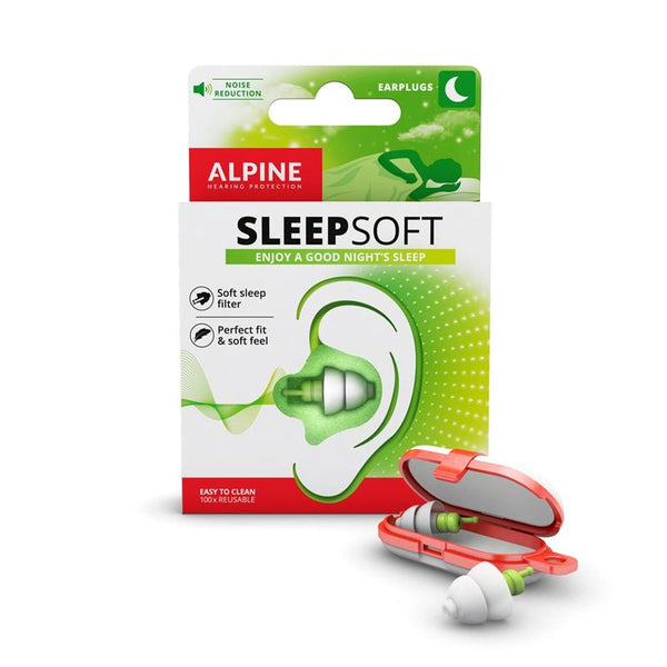 ALPINE Gehörschutzstöpsel SleepSoft 1 Paar