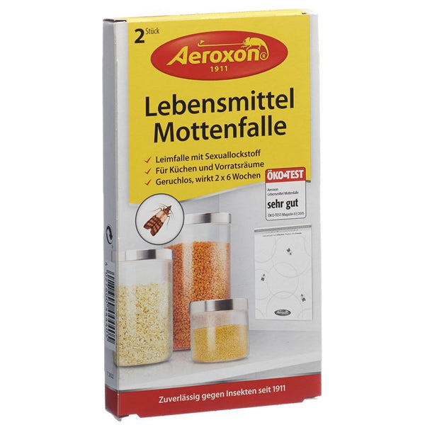 AEROXON Lebensmittelmotten-Fallen 2 Stk