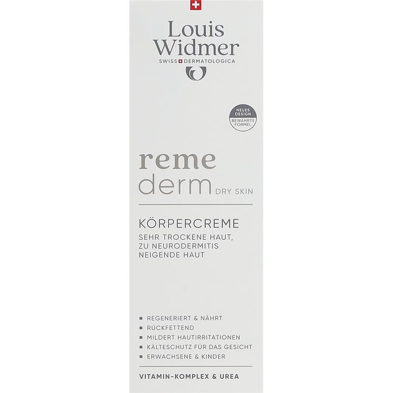 WIDMER Remederm Körpercreme parf 200 ml