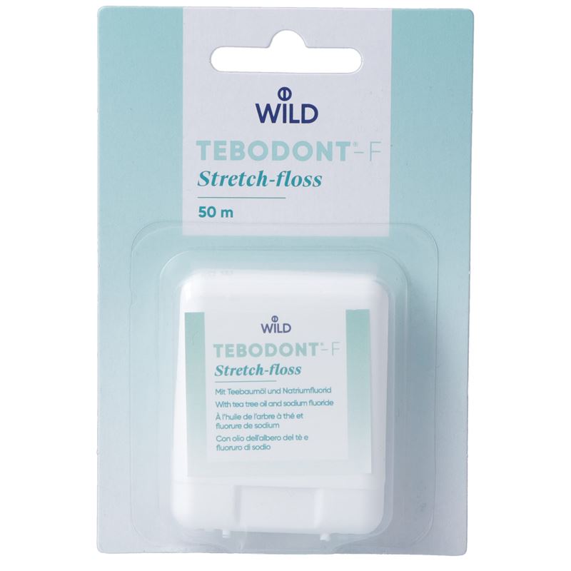TEBODONT-F Stretch Zahnfaden 50m