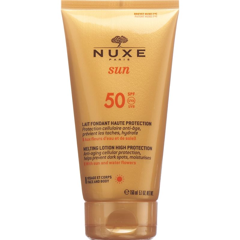 NUXE Sun Lait Visage & Corps SPF50+ 150 ml