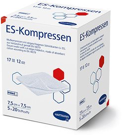 HARTMANN ES-Kompr T17 7.5x7.5cm 12f st 20 x 5 Stk