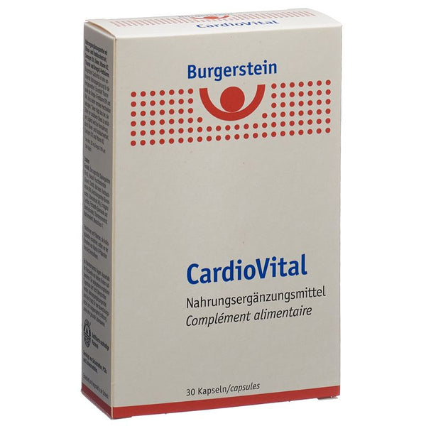 BURGERSTEIN CardioVital Kaps 30 Stk