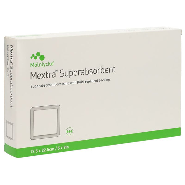MEXTRA Superabsorbent 12.5x22.5 cm 10 Stk