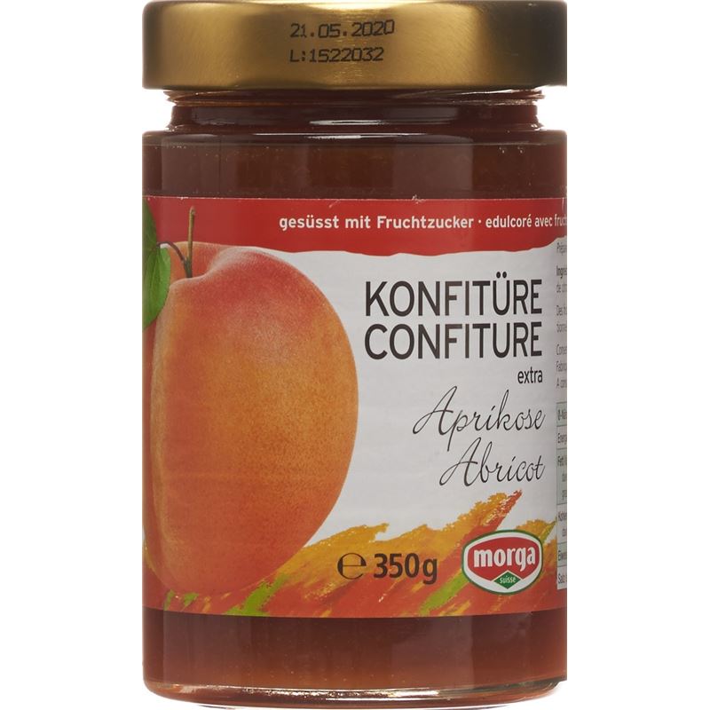 MORGA Konfitüre Aprikosen Fruchtz 350 g