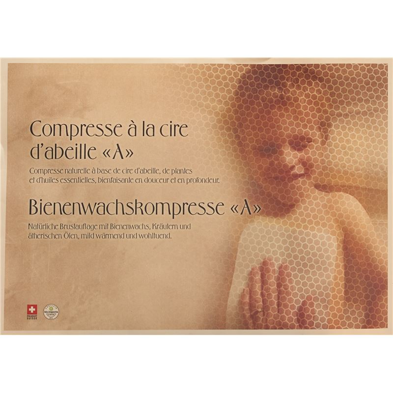 HOPISANA Bienenwachskompresse A akuter Hust 2 Stk