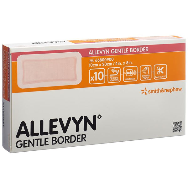 ALLEVYN GB Wundverband 10x20cm 10 Stk