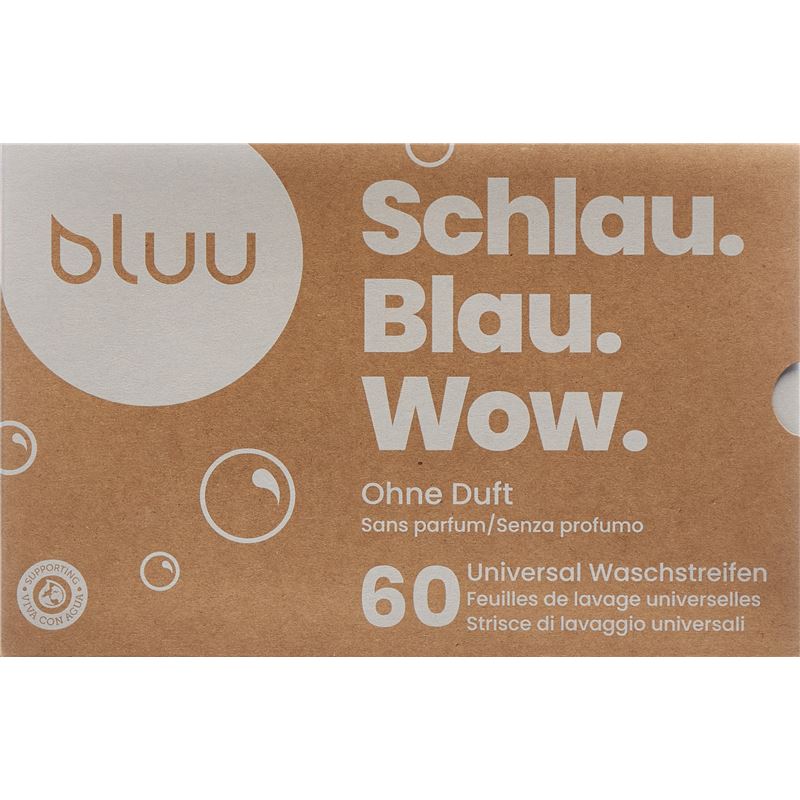 BLUU Waschstreifen ohne Duft 60 Stk