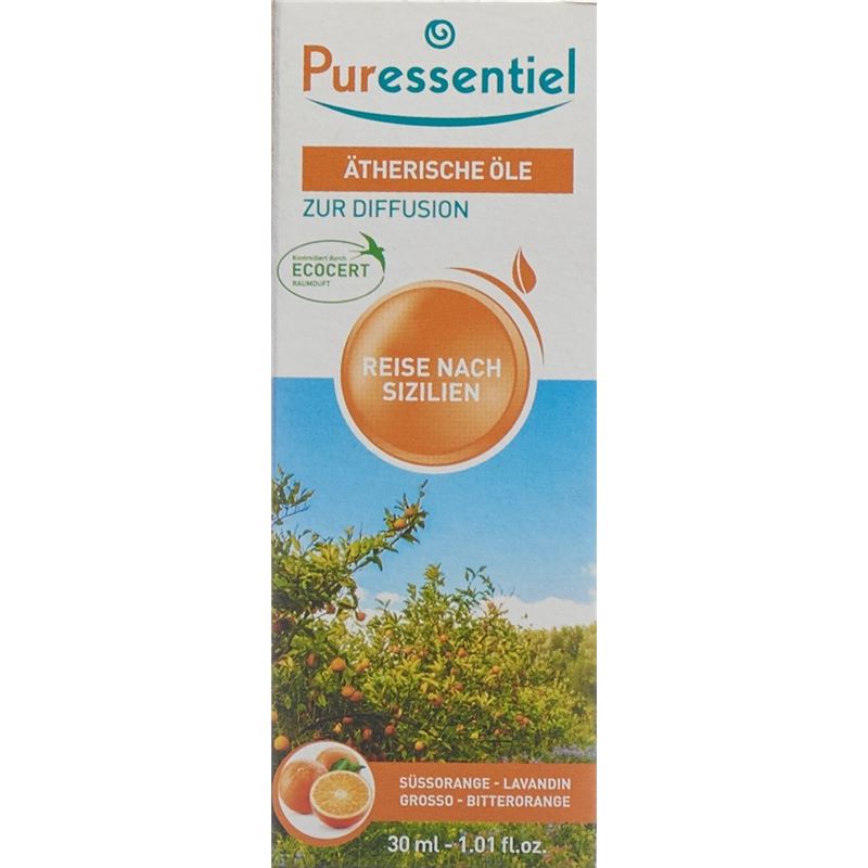 PURESSENTIEL Duftmisch Reise Siz äth Öl Diff 30 ml