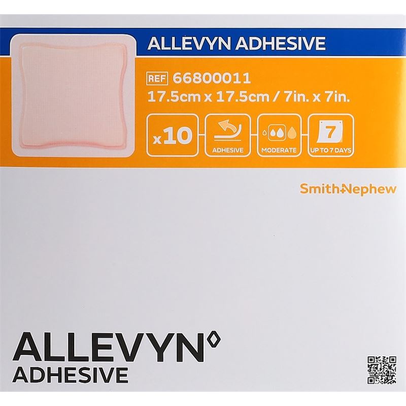 ALLEVYN ADHESIVE Wundverband 17.5x17.5cm 10 Stk