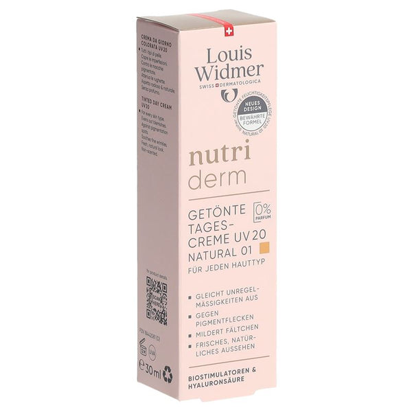 WIDMER Nutriderm get Tagescr UV20 nat o Parf 30 ml