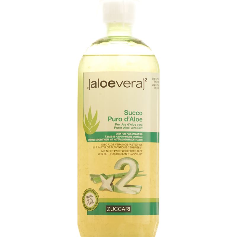 ZUCCARI Aloe Vera Saft rein 1 lt