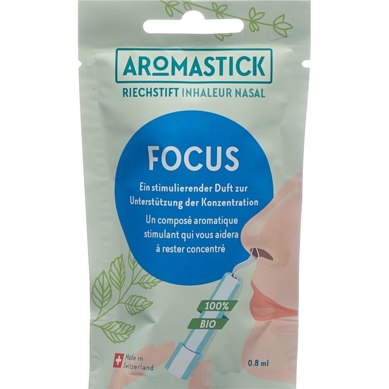 AROMASTICK Riechstift 100% Bio Focus