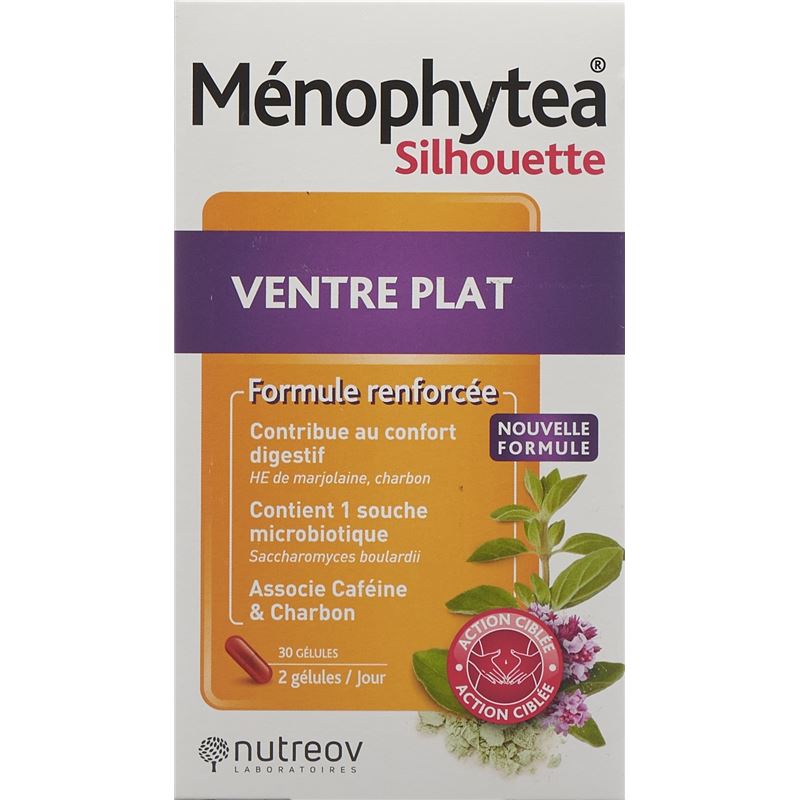 MENOPHYTEA Flacher Bauch Silhouette Gélules 30 Stk