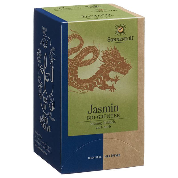 SONNENTOR Grüntee Jasmin BIO Btl 18 Stk