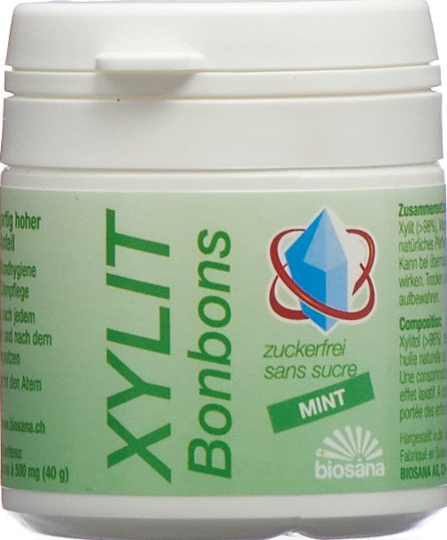 BIOSANA Xylit Bonbons Mint 80 Stk