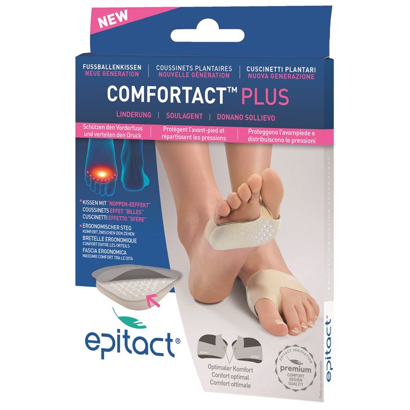 EPITACT Fussballenkis Comfort Plus S 36-38 1 Paar