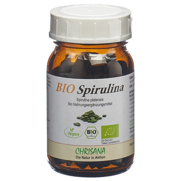 CHRISANA Bio Spirulina Tabl Glas 250 Stk