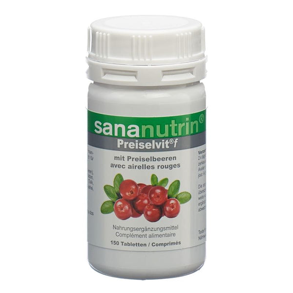 SANANUTRIN Preiselvit f Tabl Ds 150 Stk