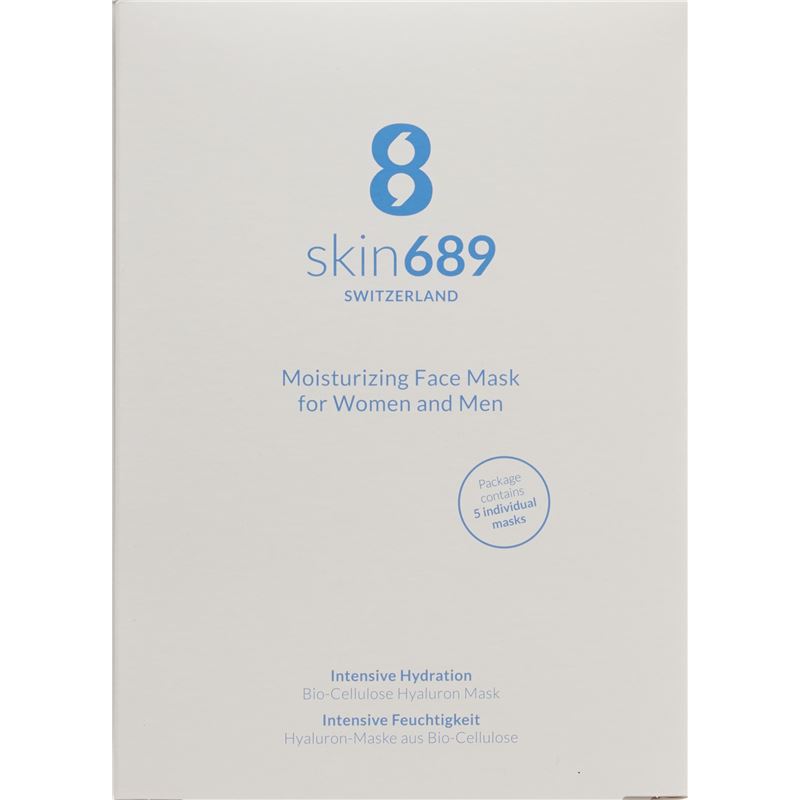 SKIN689 Bio-Cellulose Hyaluron Mask 5 Btl 20 ml