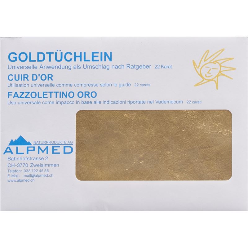 ALPMED Goldtüchlein