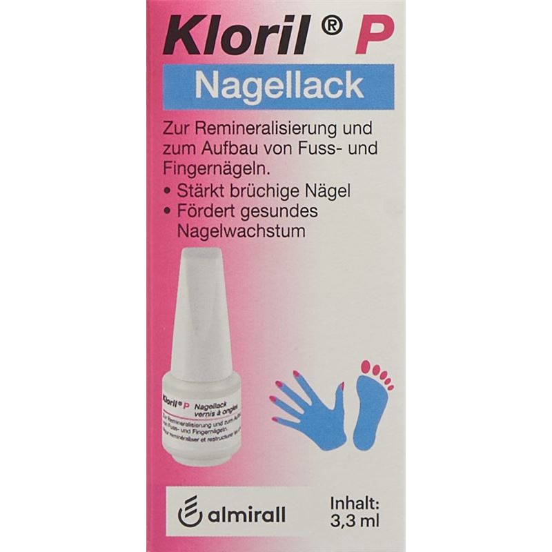 KLORIL P Nagellack Fl 3.3 ml