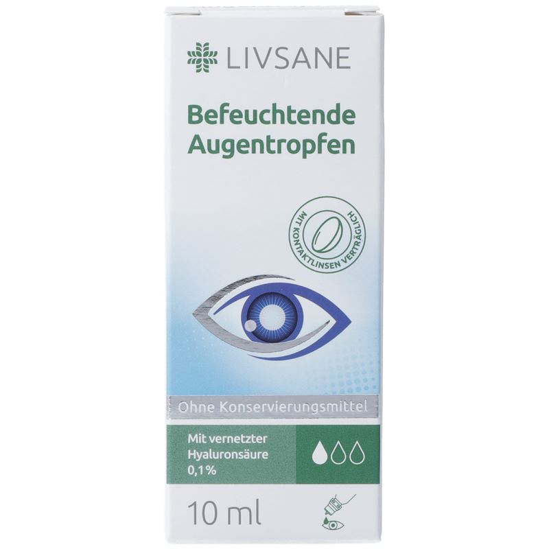 LIVSANE Befeuchtende Augentropfen Fl 10 ml