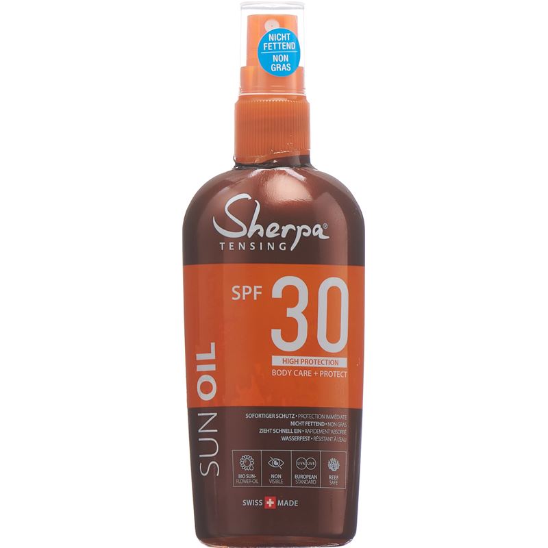 SHERPA TENSING Sonnenöl SPF 30 Spr 150 ml