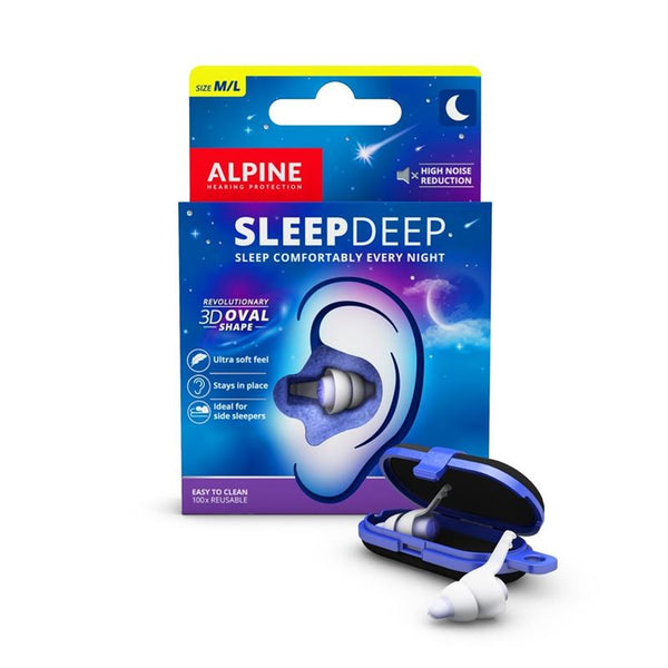 ALPINE Gehörschutzstöpsel SleepDeep 1 Paar
