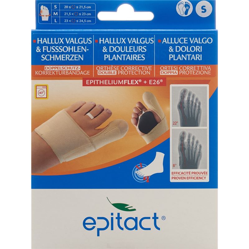 EPITACT flex dopp KorrBand Hall TAG S 20-21.5cm re