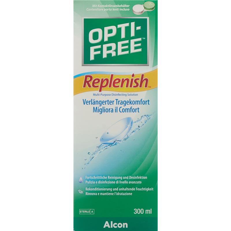 OPTI FREE REPLENISH Desinfektionslösung Fl 300 ml