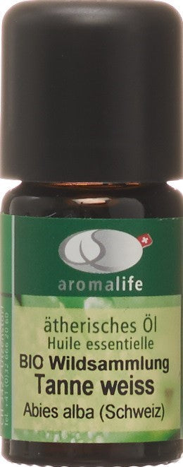 AROMALIFE Tanne weiss Äth/Öl Schweiz BIO Fl 5 ml