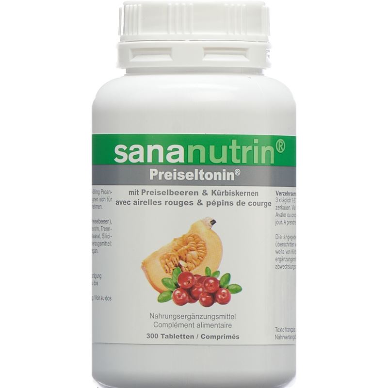 SANANUTRIN Preiseltonin Tabl Ds 300 Stk