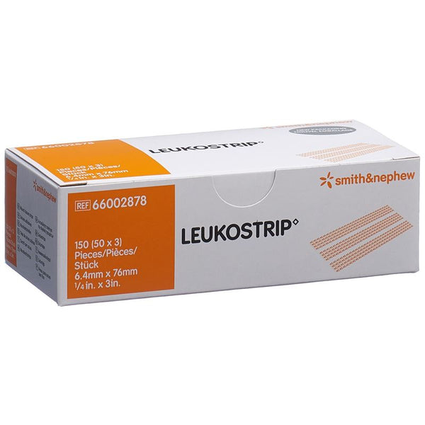 LEUKOSTRIP 6.4mmx76mm 3 Streifen 50 Stk