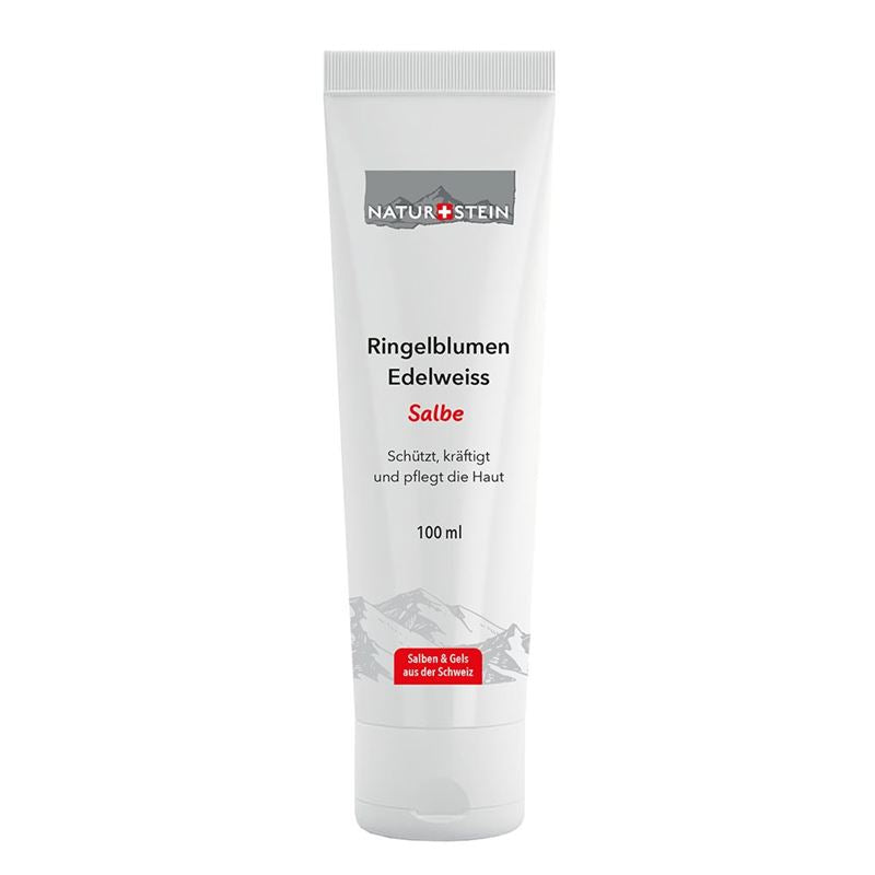 NATURSTEIN Ringelblumen Edelweiss Salbe Tb 100 ml