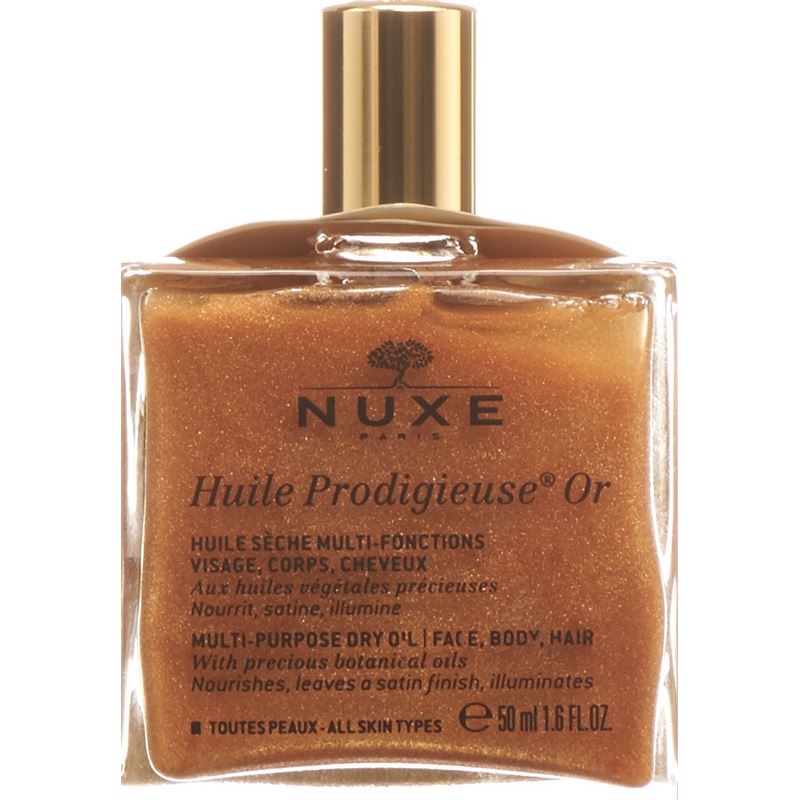 NUXE Huile Prodigieuse Or Visage Corps Chev 50 ml
