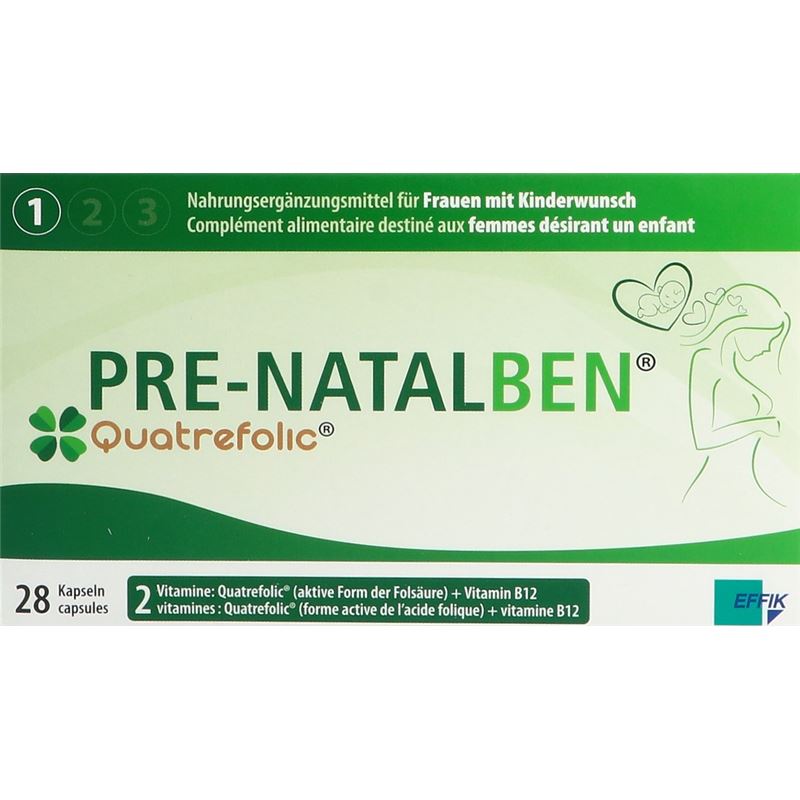 PRE NATALBEN Kaps 28 Stk