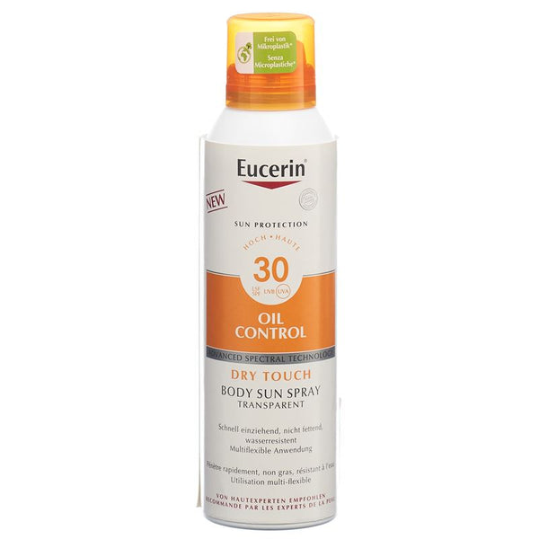EUCERIN SUN Body Spr Oil Cont D Touch LSF30 200 ml