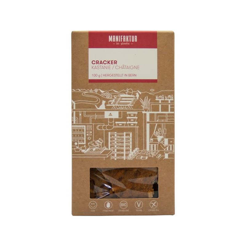 MANIFAKTUR Cracker Kastanien Bio 100 g