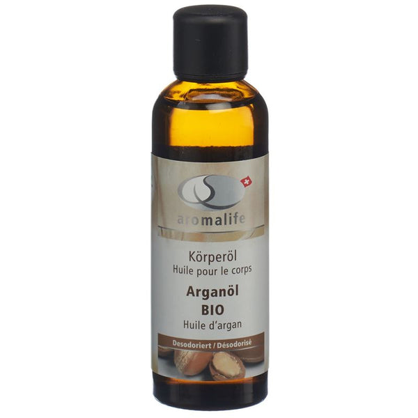 AROMALIFE Argan Körperöl desodoriert BIO 75 ml