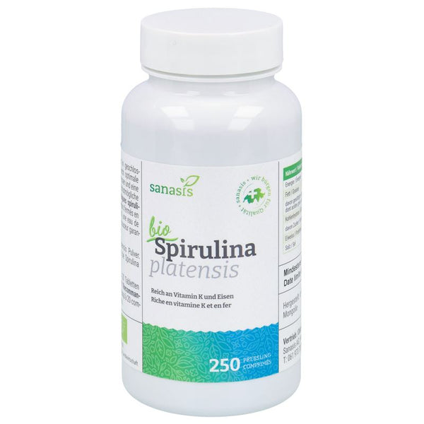 SANASIS Spirulina Tabl 400 mg Bio Ds 250 Stk
