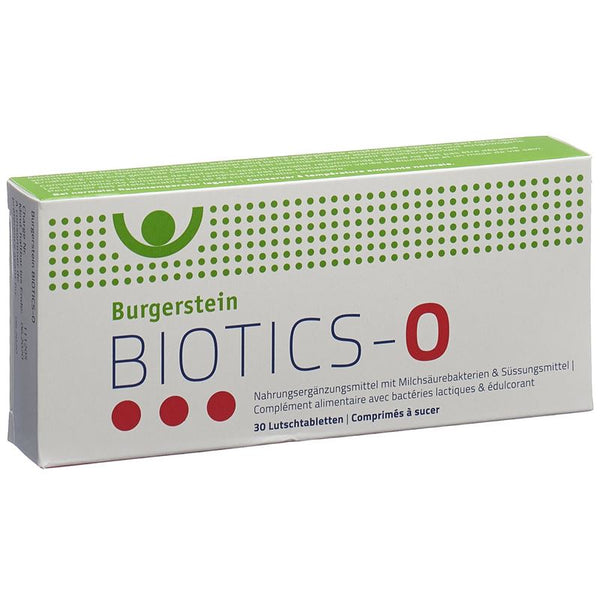 BURGERSTEIN Biotics-O Tabl 30 Stk